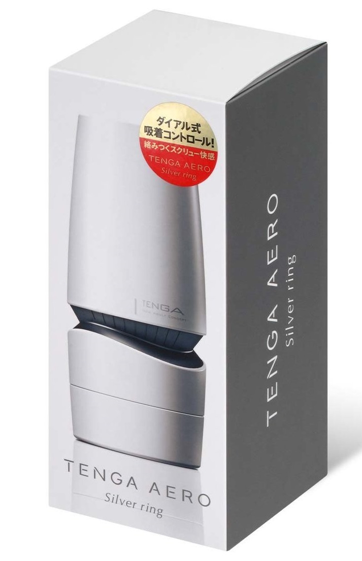 Мастурбатор Tenga  Aero Silver Ring с регулировкой всасывания