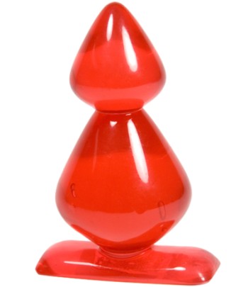 Анальная пробка Gum Drops Double Bubble Red