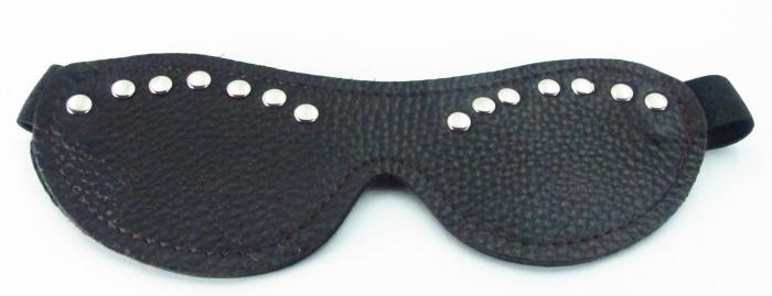 Маска коричневая с декором