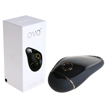 Клиторальный стимулятор черный Ovo