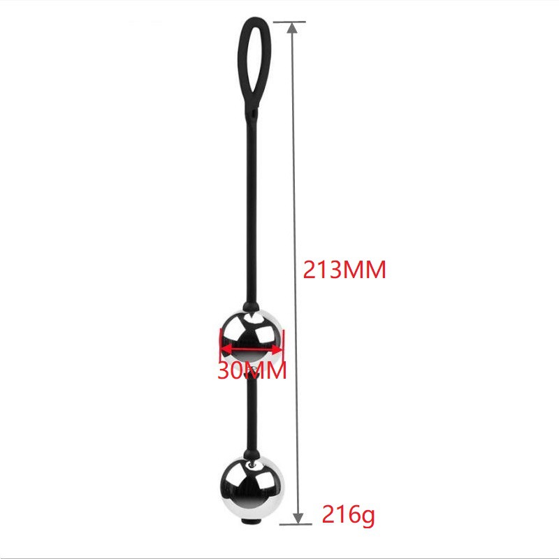 Универсальные шарики на сцепке металлические 2 шт по 3 см