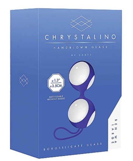  Шарики  для упражнений Chrystalino Ben Wa Large