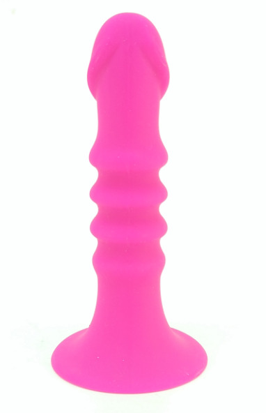 Анальный стимулятор рельефный Pink