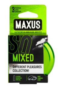 Презервативы ассорти  MAXUS Mixed №3 