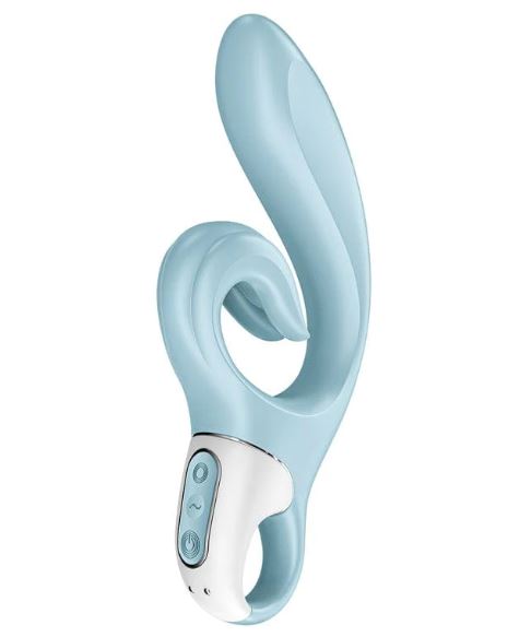 Голубой вибратор Satisfyer Love me
