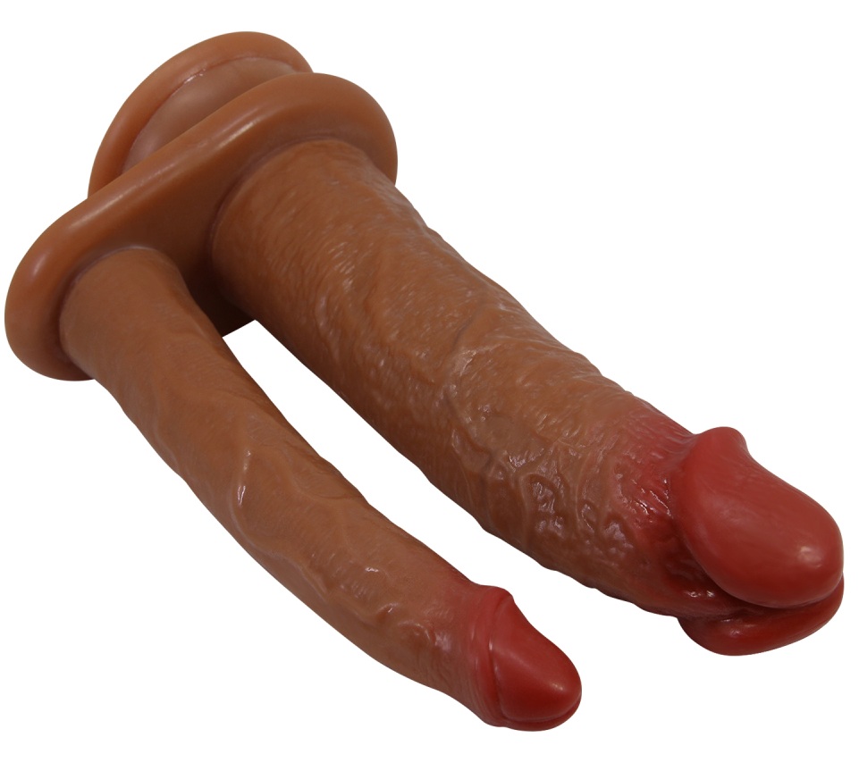 Двойной фаллос на присоске Goran