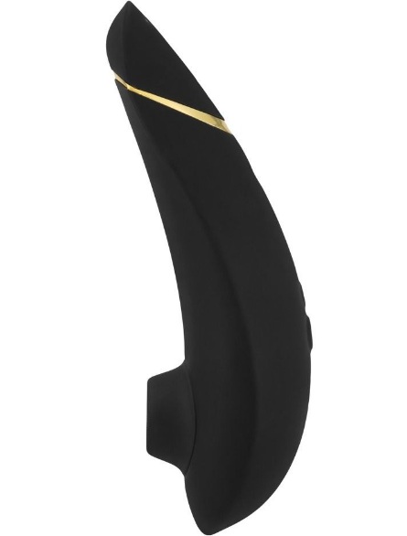 Клиторальный стимулятор Womanizer Premium черный/золотой