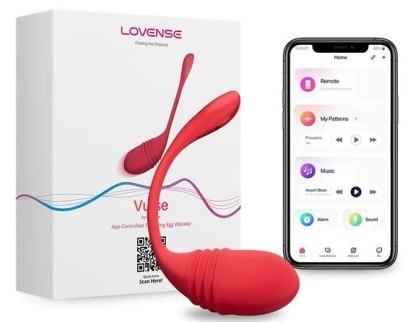Виброяйцо LOVENSE Vulse red