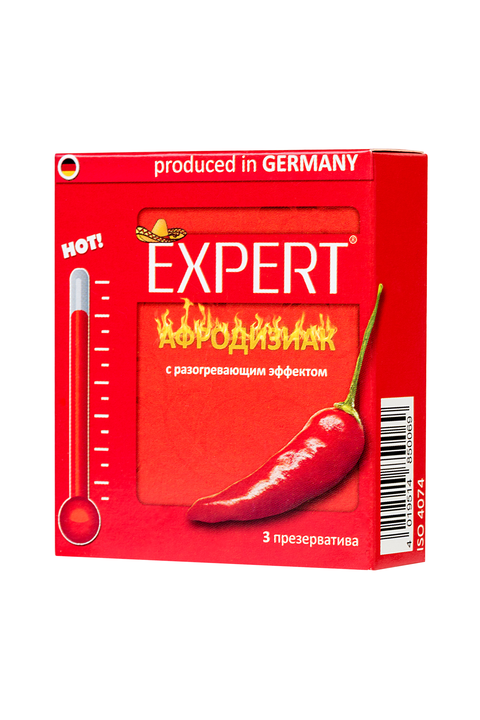 Презервативы Expert Афродизиак 3шт