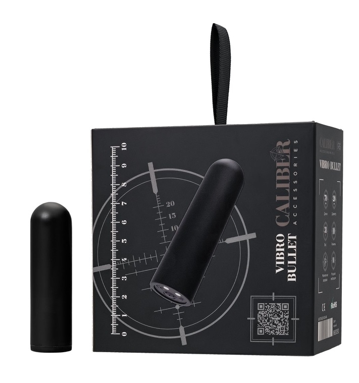 Черная вибропуля Caliber 