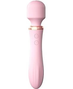 Двухсторонний стимулятор с рельефом pink