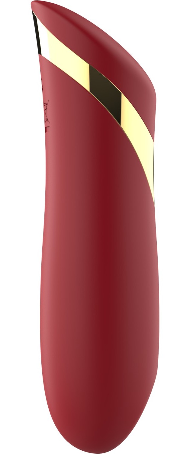 Мини-вибратор Lip Stick красный