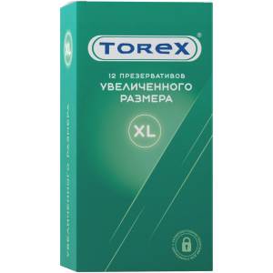Презервативы увеличенного размера TOREX № 12 