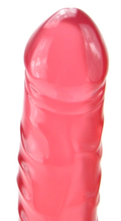 Красный фаллоимитатор Cristal Jellies 