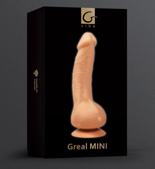 Реалистичный вибратор Mini Gvibe Greal 