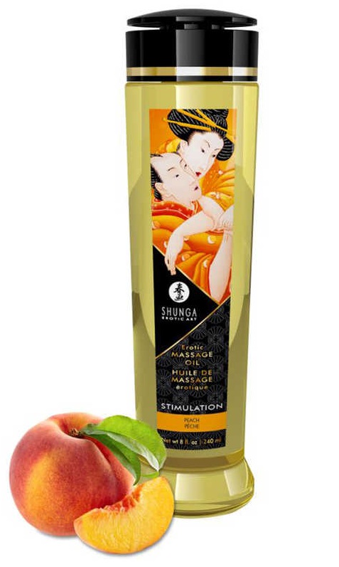 Массажное масло Shunga Персик 240 мл