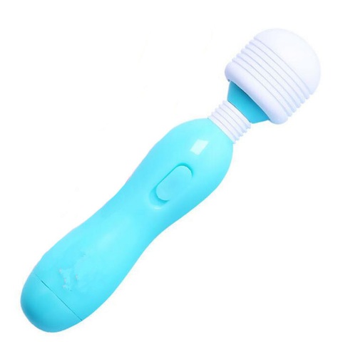 Стимулятор клитора Magic wand голубой