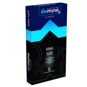 Увеличенные презервативы DOMINO CLASSIC 6 шт 