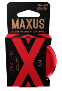 Презервативы ультратонкие MAXUS №3 