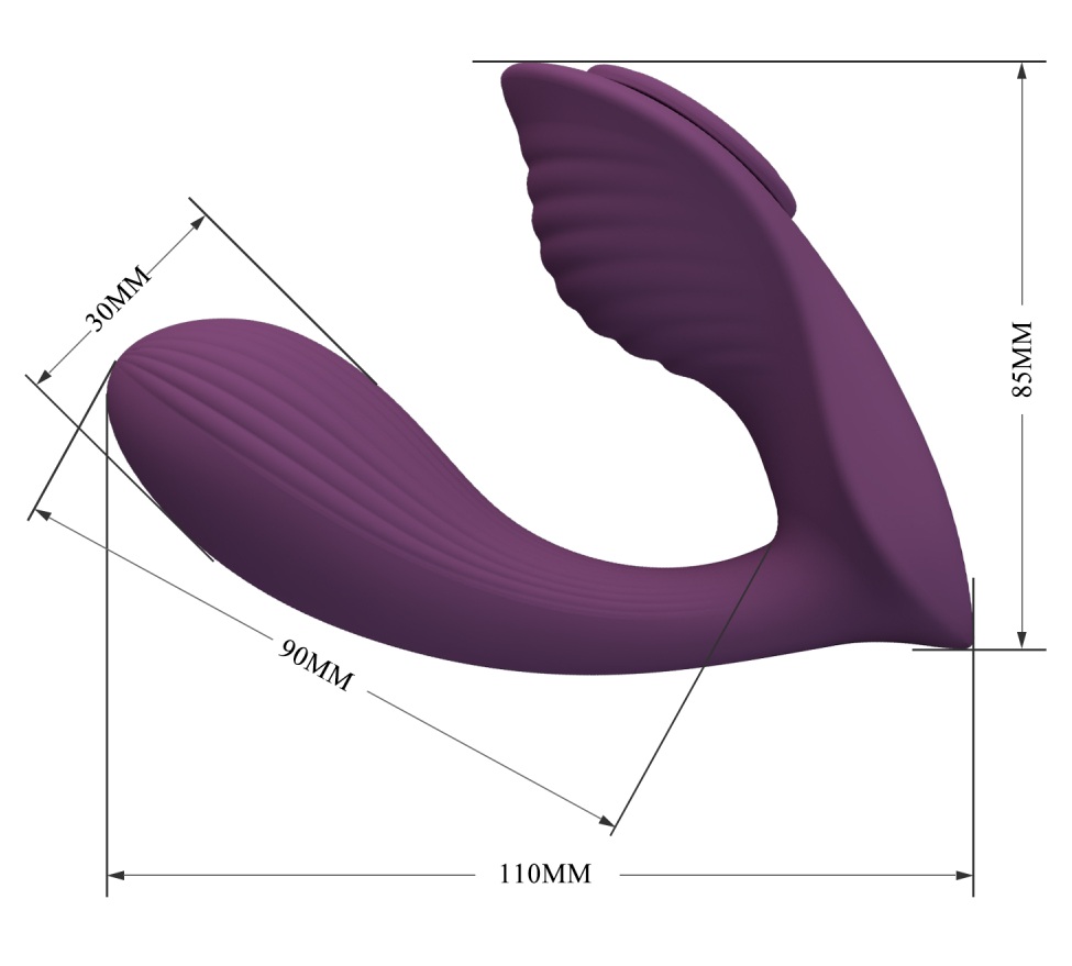 Вибратор в трусики c приложением Franz
