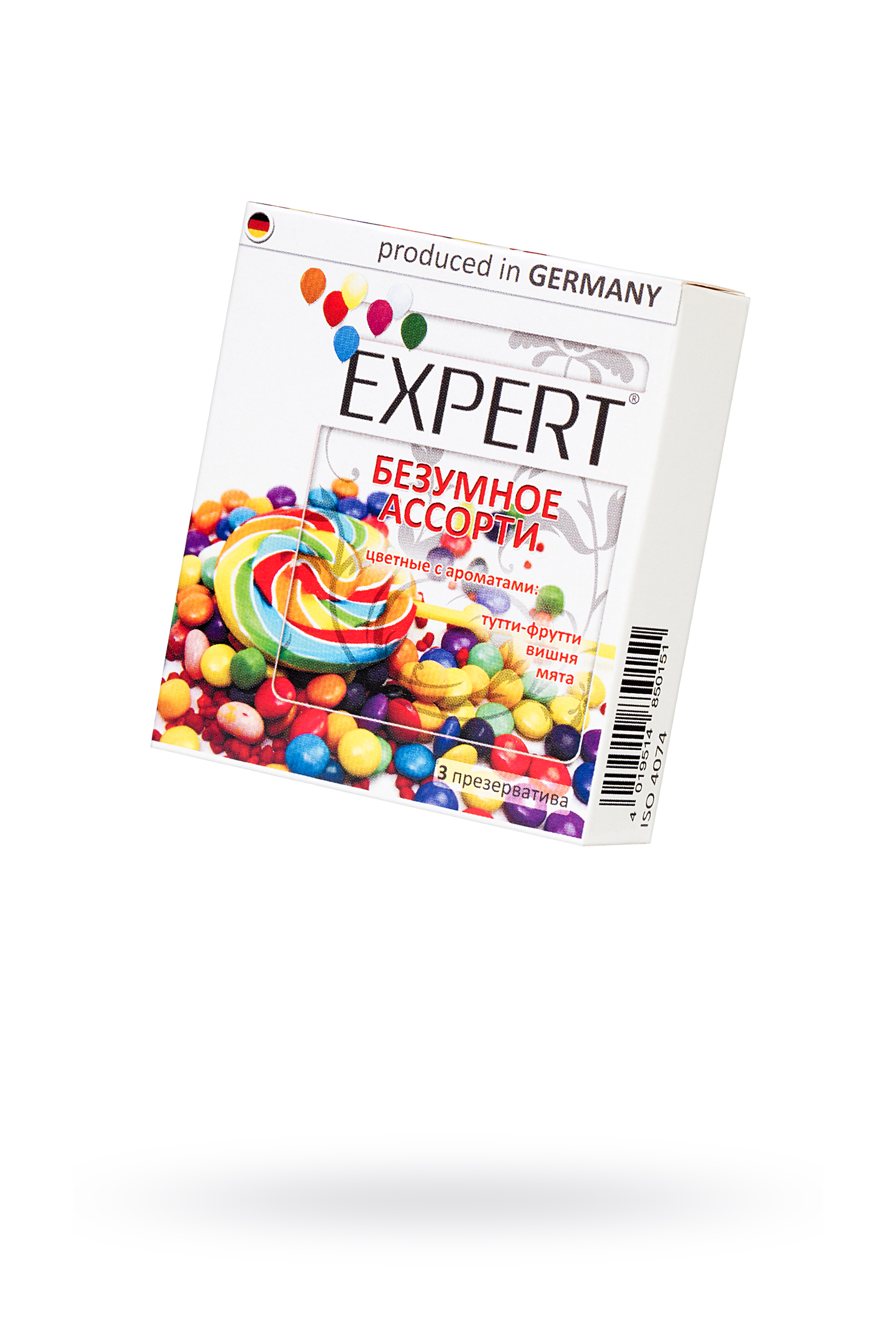 Презервативы Expert Безумное ассорти 3шт