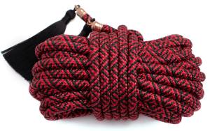 Бандажная веревка с кисточками 