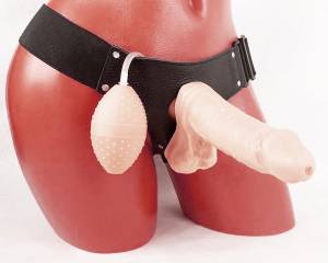 Страпон с эякуляцией 