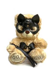 Мишка БДСМ с плеткой 