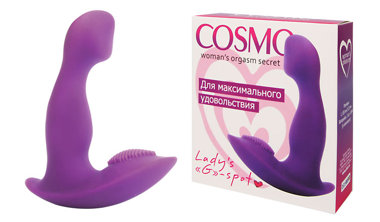 Вибромассажер Cosmo фиолетовый