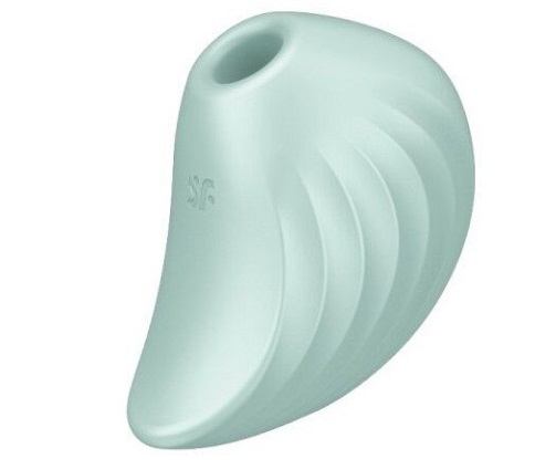 Зеленый стимулятор клитора Satisfyer Pearl Diver