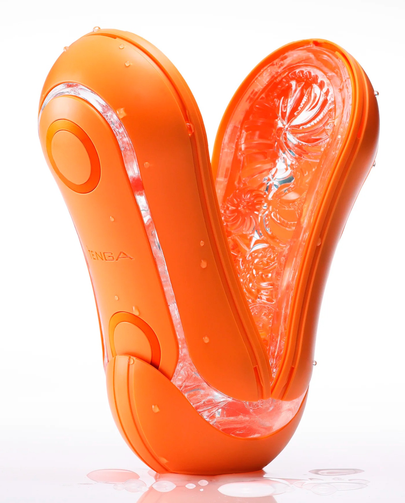 Мастурбатор Tenga Flip ORB оранжевый