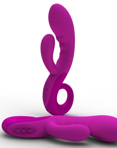 Вибратор Cupid New Rabbit Odeco розовый