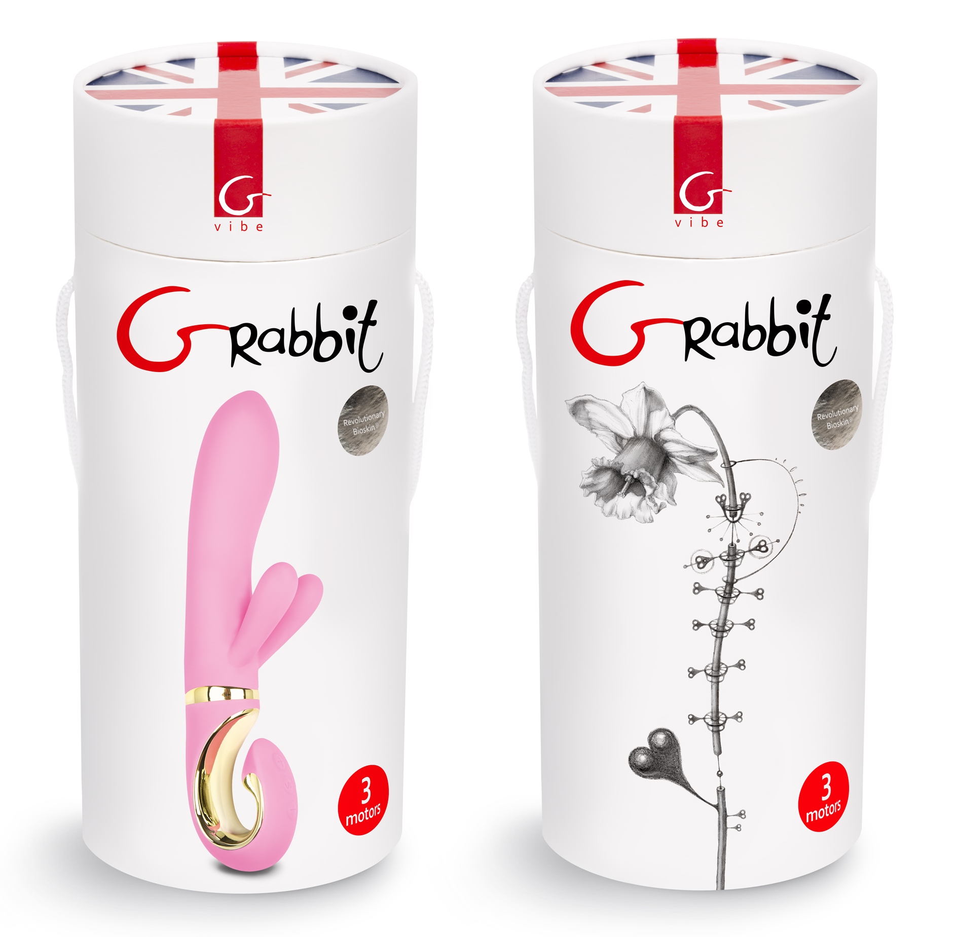 Нежно-розовый вибратор Gvibe Grabbit