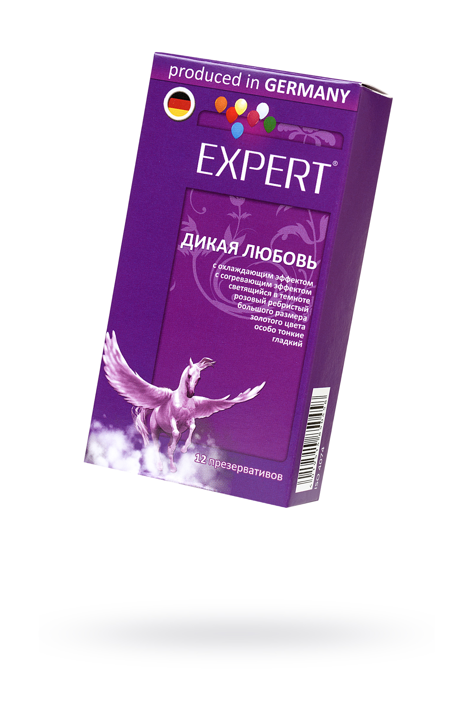 Презервативы Expert Дикая любовь 12шт