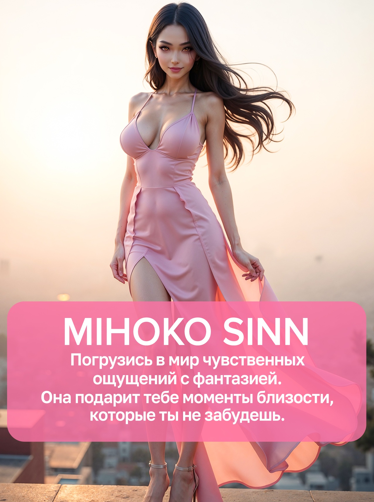 Двусторонний мастурбатор Flesh Fantasy Mihoko Sinn