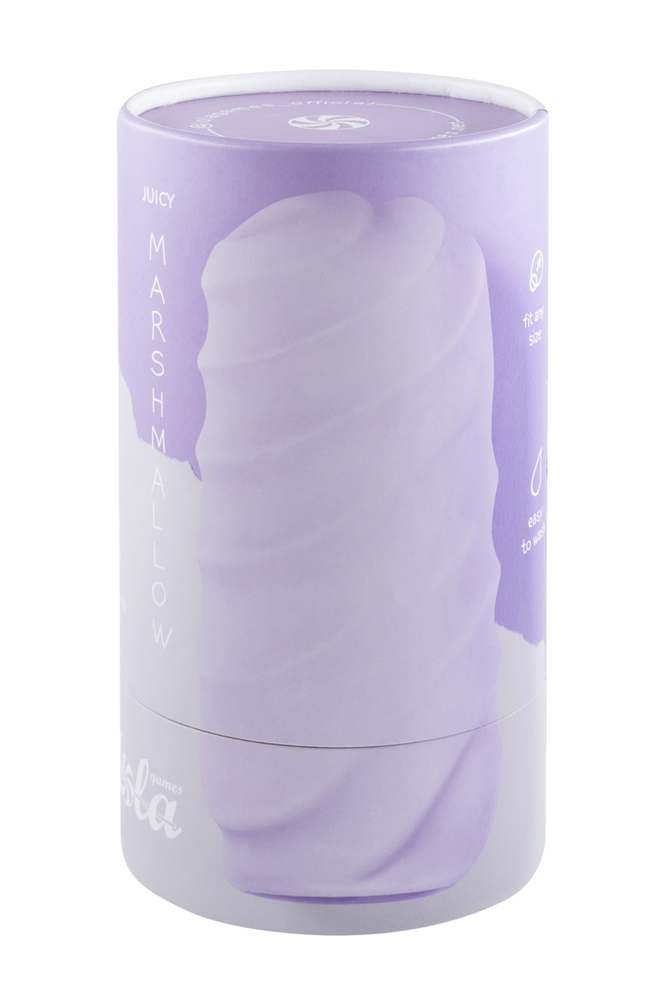 Мастурбатор двусторонний  Juicy лавандовый