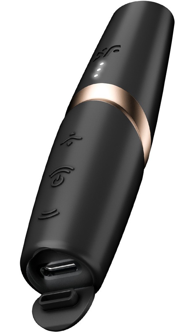 Вакуумный стимулятор Satisfyer Perfect Kiss черный