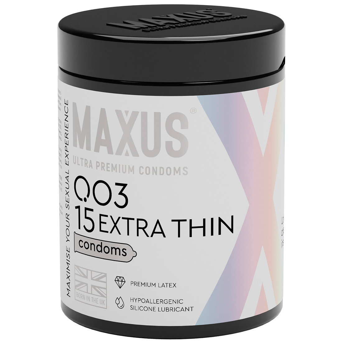 Презервативы экстремально тонкие MAXUS 003 №15 шт X-Edition