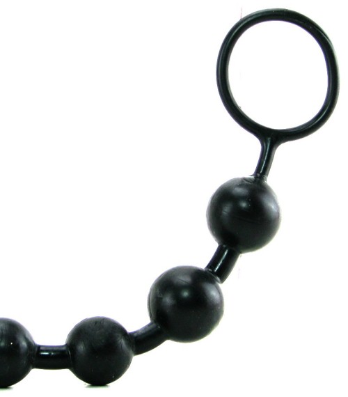 Анальные бусы X-10 Beads Black