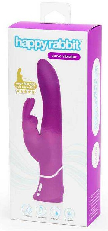 Вибратор G-точки  Curves фиолетовый