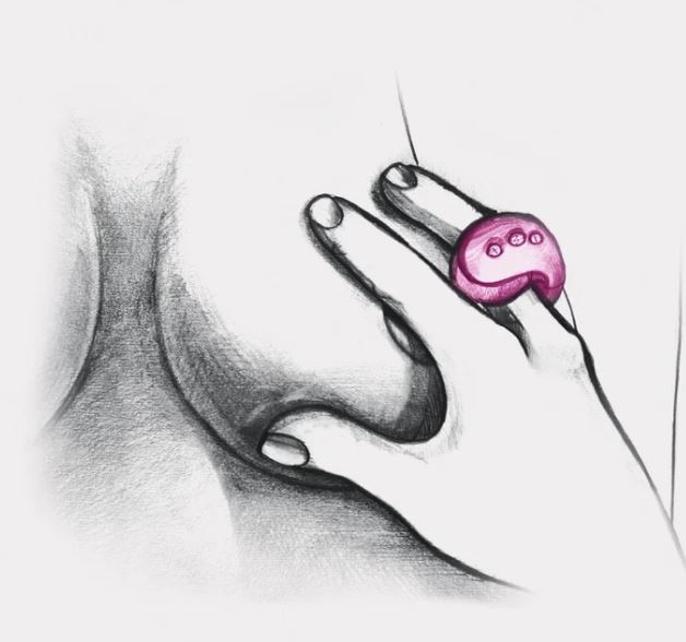 Мини вибратор на палец Gvibe Gring XL
