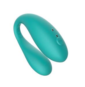 Парный вибромассажер AMOVIBE TWIN тиффани с приложением 