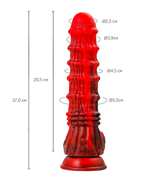 Силиконовый вибратор Monster Tops