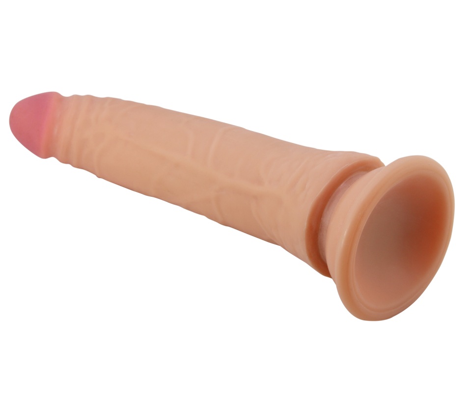 Фаллос гибкий с подвижной кожей Kable