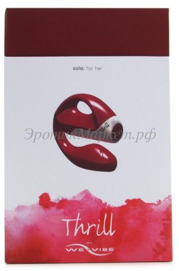 Электровибромассажер Thrill от We-Vibe Ruby
