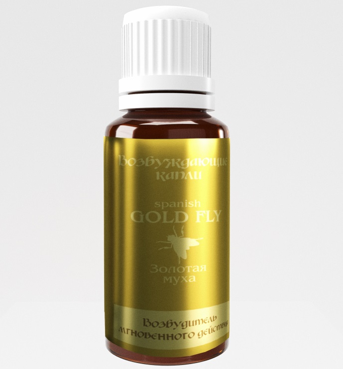 Женские капли для возбуждения Gold Fly
