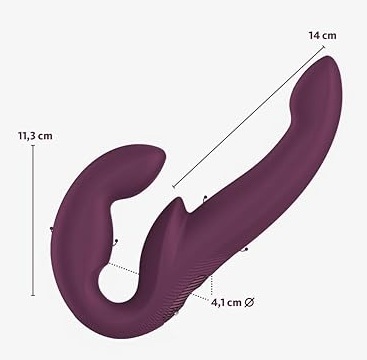 Анатомический страпон Fun Factory ShareVibe Pro
