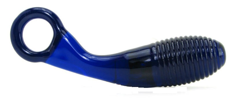 Рельефная пробка для точки G  стекло