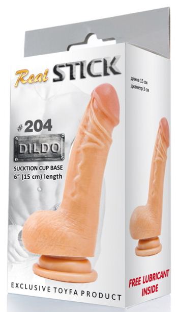 Фаллоимитатор RealStick телесный
