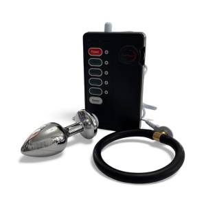 Анальная электропробка М с кольцом 